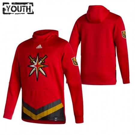 Kinder Eishockey Vegas Golden Knights Blank 2020-21 Reverse Retro Pullover Hooded Sweatshirt